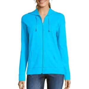 Hanes Women's Athleisure Slub Cotton Hoodie