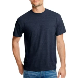 Hanes Men's and Big Men's Triblend Short Sleeve Tee, Up To Size 3XL