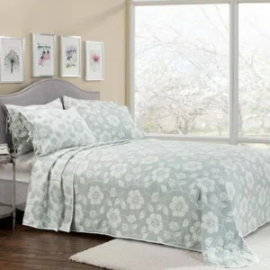 Belle Maison Flora Reversible Bedspread