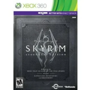 Skyrim Legendary Edition (Xbox 360) Bethesda Softworks, 93155160019