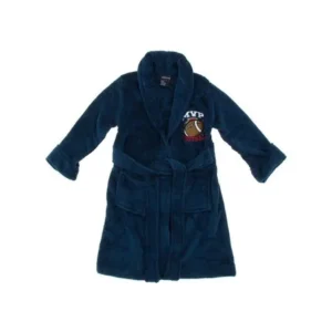 American Hero Boys Navy Football MVP Fleece Bathrobe