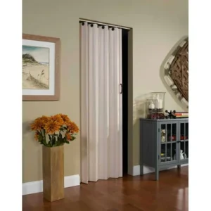 Deco 36" x 80" Folding Door, Linen