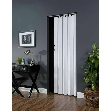Deco 36" x 80" Folding Door, White
