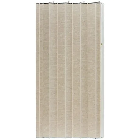Spectrum Woodshire Accordion Folding Door Fits 36"wide x 80"high Solid Core Vinyl Laminated MDF Chalk Color