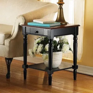 Convenience Concepts French Country End Table, Multiple Finishes
