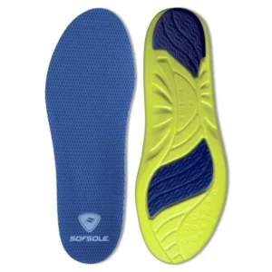 sof sole athlete full length comfort neutral arch comfort insole, women's size 5-7.5