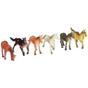 Horse Figures Toys ~ Hard Plastic 2.5 Inch~ NEW