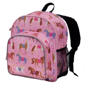 Wildkin Horses 12 Inch Insulated Front Pocket Kids Backpack