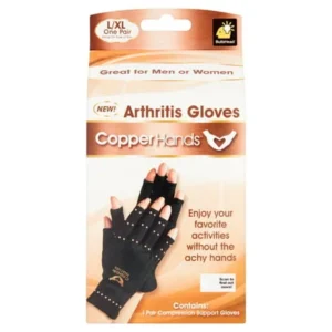 Copper Hands Compression Gloves, L/XL