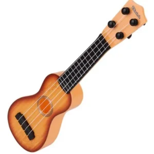 Mini Music Toys,Outgeek 15inch Fruit Pattern Guitar Ukulele Early Learning Toys Art Educational Toys for Kids Children Boys Girls