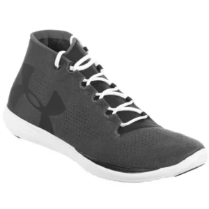 UNDER ARMOUR WOMENS ATHLETIC SHOES STREET PRECISION MD RLXD BLACK WHITE 9 M