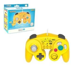 2-Pack Pikachu Classic Controller Wired Controller For Nintendo Wii/Wii U