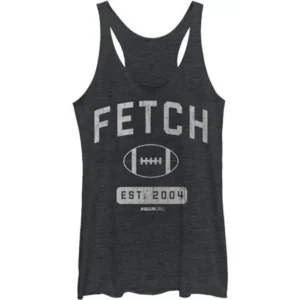 Mean Girls Women's Athletic Fetch - Heather - Racerback Womens Tank Black