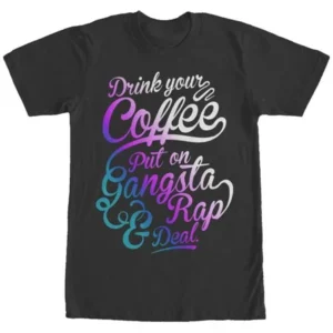 Chin Up Women's Drink Coffee and Deal T-Shirt