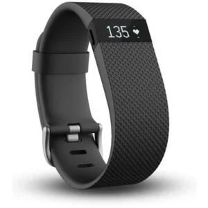 Refurbished Fitbit FB405BKLCAN Charge HR Wristband Large Black