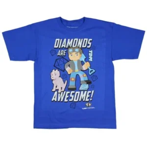 Tube Heroes Dan TDM Diamonds Are Awesome Boys Shirt