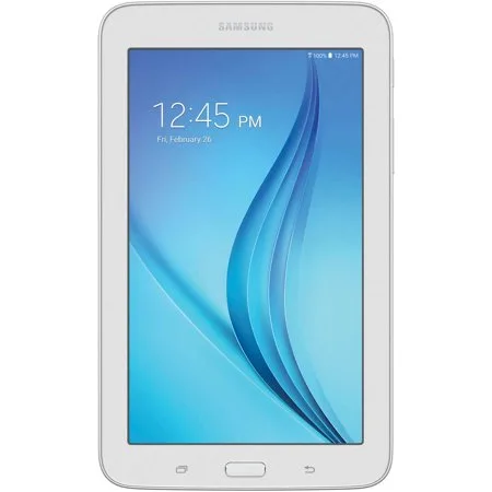 Refurbished Samsung Galaxy Tab E Lite with WiFi 7" Touchscreen Tablet PC Featuring Android 4.4 (KitKat) Operating System