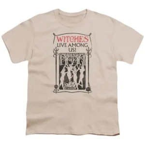 Fantastic Beasts - Witches Live Among Us - Youth Short Sleeve Shirt - X-Large