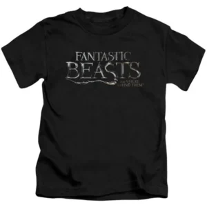 Fantastic Beasts - Logo - Juvenile Short Sleeve Shirt - 4