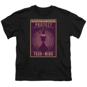 Fantastic Beasts - Protect Your Mind - Youth Short Sleeve Shirt - Large