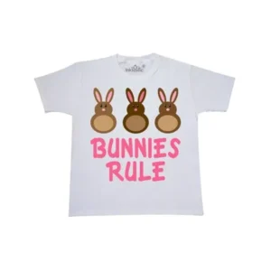 Easter Rabbit Chocolate Bunnies Rule Youth T-Shirt