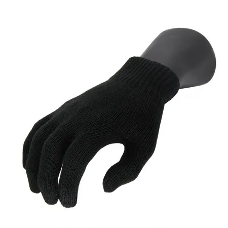 Unisex Black Knit Winter Magic Touchscreen Gloves - One Size