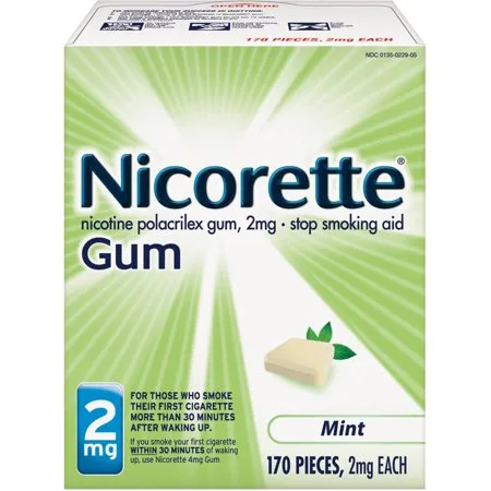 NicoretteÂ® 2mg Mint Stop Smoking Aid Gum 170 ct Box