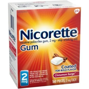 NicoretteÂ® 2mg Cinnamon Surgeâ„¢ Stop Smoking Aid Gum 160 ct Box