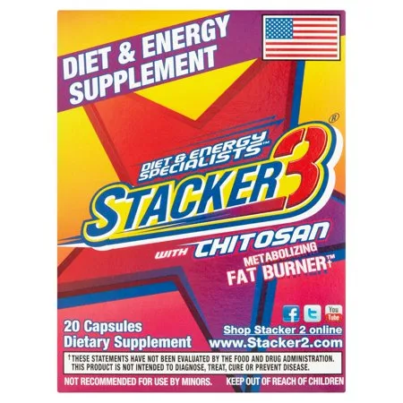 Stacker3 Diet & Energy Specialists Capsules, 20 count