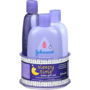 Johnsonâ€™s Sleepy Time Baby Gift Set, 3 Items