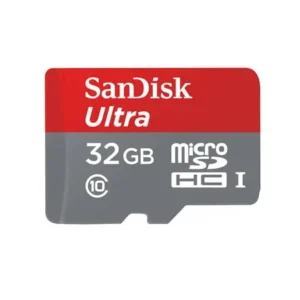 SanDisk Ultra 32GB UHS-I/Class 10 Micro SDHC Memory Card With Adapter- SDSDQUAN-032G-G4A