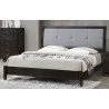 Best Qualitiy Furniture Cappuccino Panel Queen King Bed B1400
