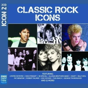 Icon Series: Classic Rock (2CD) (Walmart Exclusive) (Free Digital Copy)
