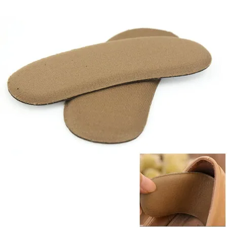 Pair Sticky Fabric Shoe Pads Liner Back Heel Inserts Insoles Foot Care Cushion Pair Sticky Fabric Shoe Pads Liner Back Heel Inserts Insoles Foot Care Cushion