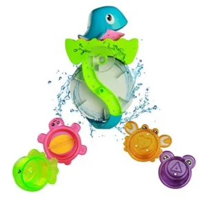 Bath Toy Play Set Waterwheel Toy Bathtub Water Game for Children Kids Bath Time Great Fun 3 Years Old
