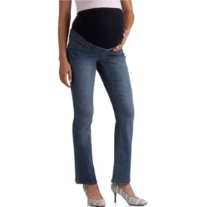 Planet Motherhood Full-Panel 5-Pocket Bootcut Maternity Jeans