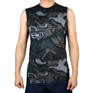 Training Drying Sleeveless Vest Sports Tank Top Camouflage