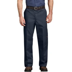 Men's Loose Fit Straight Leg Double-Knee Work Pants