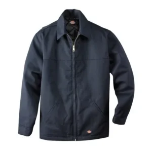 dickies men's big hip length twill jacket, dark navy, 4x