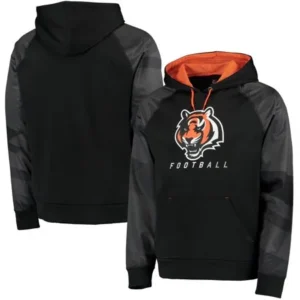 Cincinnati Bengals Armor Menâ€™s Pullover Performance Hoodie