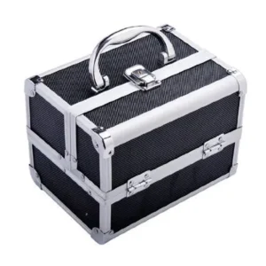 Soozier Mirrored Mini Professional Makeup Travel Case