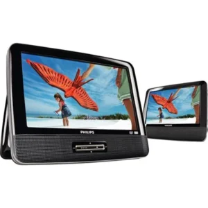 Philips USA 9" Dual Widescreen Portable DVD Player Refurbished