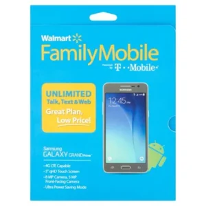 Walmart Family Mobile SAMSUNG Galaxy Grand Prime, 32GB Gray - Prepaid Smartphone