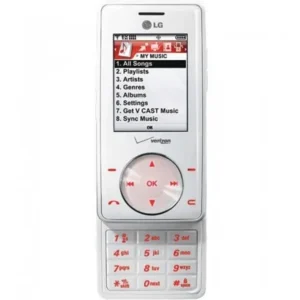 Verizon LG VX8500 White Mock Dummy Display Toy Cell Phone Good for Store Display or for Kids to Play Non-Working Phone Model