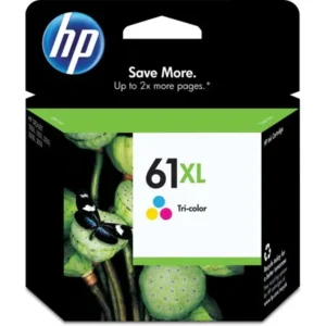 HP 61XL, (CH564WN) High Yield Tri-color Original Ink Cartridge
