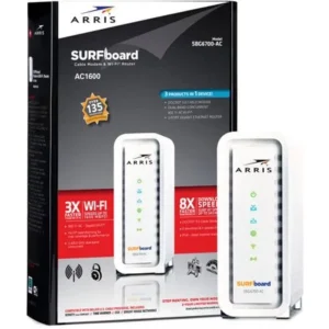 ARRIS SURFboard SBG6700AC DOCSIS 3.0 Wireless Cable Modem/ AC1600 Wi-Fi Router