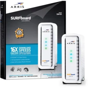ARRIS SURFboard SB6183 DOCSIS 3.0 Cable Modem - colors may vary