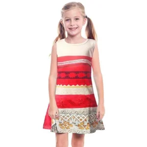 Moana Constume Dress Up Girls Party Dresses Classic Costumes Christmas Gifts for Kids and Children