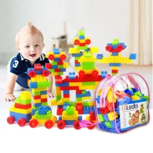 Cosyitems 130Pcs Building Blocks Educational Toys for Baby Kids /Parent-Child Toys â€“Great Christmas Gifts on Sale