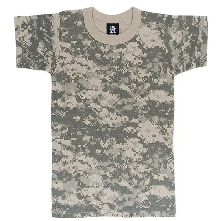 Boys Digital Camouflage Army Combat Uniform T-Shirt